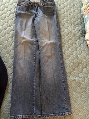 Aura Women's Dark Blue Flare Jeans